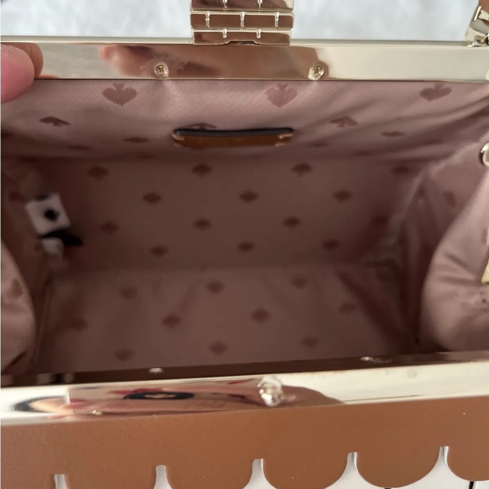 NWT Kate Spade Gingerbread House Top Handle Crossbody Bag Novelty Christmas Gift - Picture 10 of 12